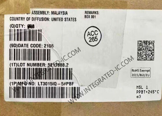 LT3015IQ-5 chip di circuito integrato 1.5A regolatore lineare negativo a basso rumore con limite di corrente di precisione