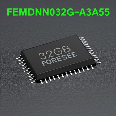 Chip IC di memoria FORESEE eMMC da 32 GB in pacchetto 153-FBGA con velocità di trasferimento dati da 400 MB/s