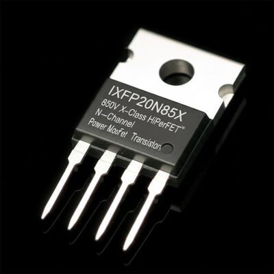IXFP20N85X Transistor MOSFET di potenza a canale N HiPerFET™ X-Class da 850V con corrente di drain continua di 20A e dissipazione di potenza di 540W