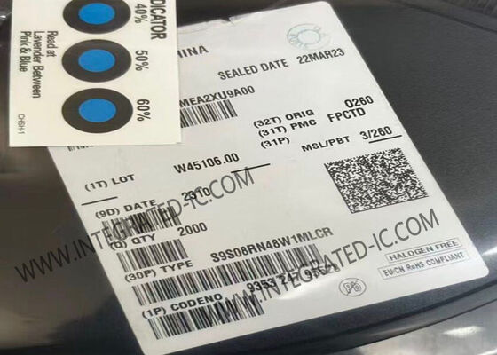 S9S08RN48W1MLCR Microcontrollore MCU a 8 bit S08 con velocità 20MHz Memoria flash da 48KB in pacchetto LQFP32