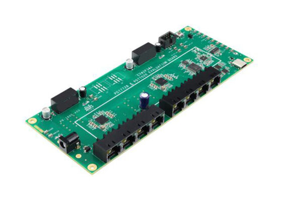 Scheda di valutazione del PoE Manager PD77728 e del controller PoE PD77020 per soluzioni embedded EV42P34A