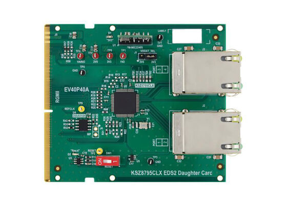 EV40P40A Soluzioni incorporate KSZ8795 EDS2 Carta figlia KSZ8795 Ethernet PHY Expansion Board