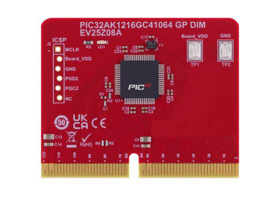 EV25Z08A Soluzioni Integrate PIC32AK1216GC41064 Modulo Dual In-Line per Scopo Generale