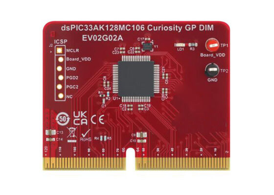 EV02G02A Soluzioni Integrate DSPIC33AK128MC106 Modulo Dual In-Line per Scopo Generale