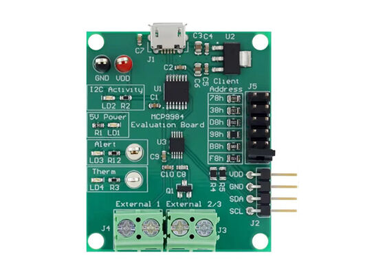 EV23P16A Soluzioni incorporate 3.3V Multichannel Automotive Temperature Sensor Evaluation Board