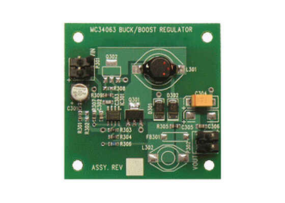 MC34063SMDBBGEVB Soluzioni incorporate da 3V a 6V Buck-Boost DC/DC Regulator Evaluation Board
