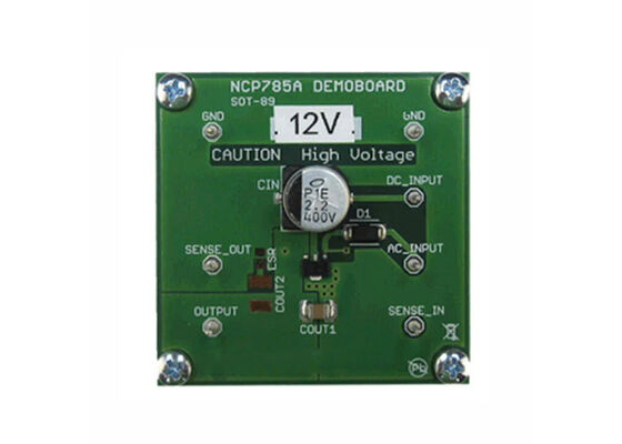 NCP785AH150GEVB Soluzioni incorporate 12V Single Channel Linear Voltage Regulator Evaluation Board