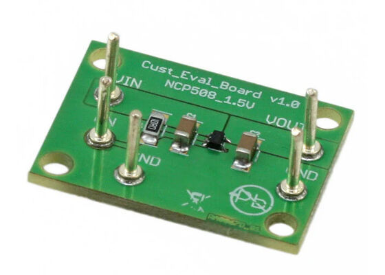 NCP508SQ15T1GEVB Scheda di valutazione del regolatore di tensione lineare a 1 canale da 50mA per soluzioni integrate