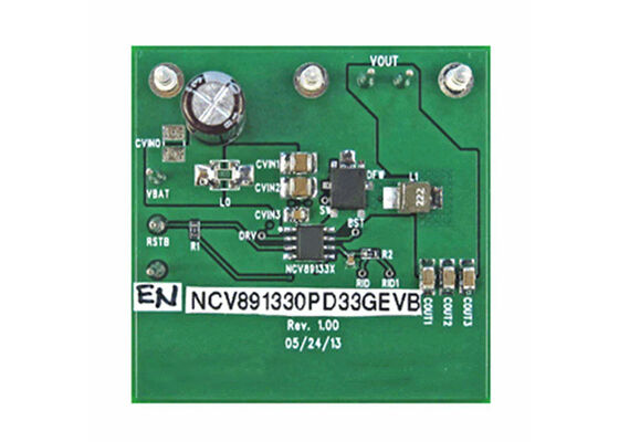 NCV891330PD33GEVB Scheda di valutazione step-up DC/DC con uscita non isolata a 2MHz per soluzioni embedded