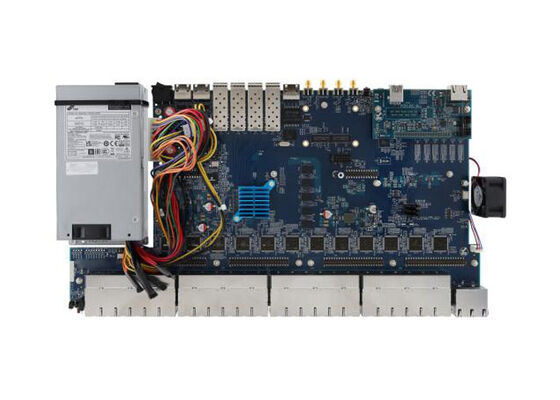 VSC5641EV Soluzioni Integrate Scheda di Valutazione Switch Ethernet a 56 Porte VSC7558 e VSC7558TSN