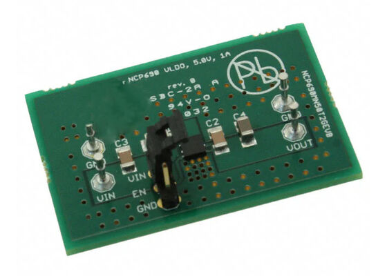 NCP690MN50T2GEVB Soluzioni incorporate Consiglio di valutazione del regolatore di tensione lineare 5V a canale singolo