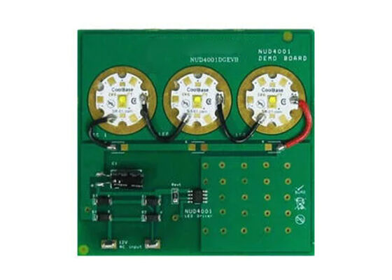 NUD4001DGEVB Soluzioni incorporate Alta corrente 12V 500mA LED Driver Board