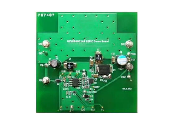 NCV898031SEPGEVB Soluzioni incorporate 2MHz SEPIC non sincrono/Boost Controller Board di valutazione