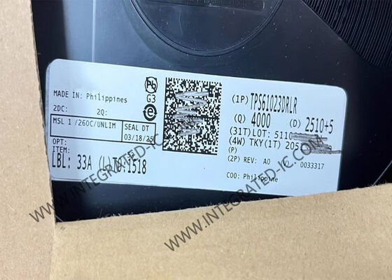 Chip a circuito integrato TPS61023DRLR Convertitore boost da 3,7 A con tensione di ingresso ultra-bassa di 0,5 V e funzionamento sincrono