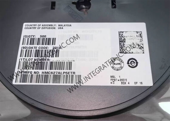 Circuito integrato HMC627ALP5ETR Amplificatore a guadagno variabile digitale a 6 bit con frequenza da 50MHz a 1GHz e IP3 di uscita elevato +36 dBm