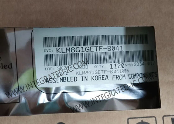 Chip IC di memoria KLM8G1GETF-B041 da 8 GB eMMC 5.1 Chip IC BGA153