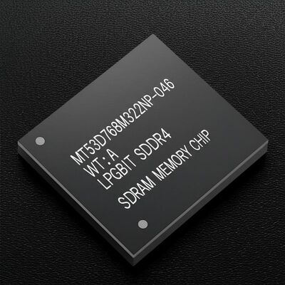 MT53D768M32D2NP-046 WT:A 24 Gbit LPDDR4 SDRAM Memory IC Chip con velocità di 2,133 GHz in pacchetto WFBGA-200