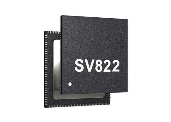Chip processore AI SV822 con 0,5 TOPS di potenza di calcolo AI, codifica video 4K@20fps e package QFN88
