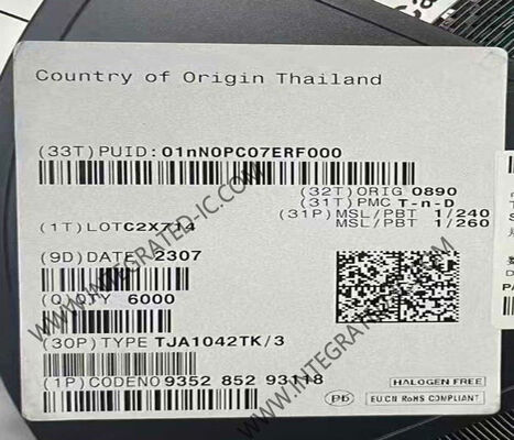 TJA1042TK chip di circuito integrato trasmettitore CAN ad alta velocità in modalità standby