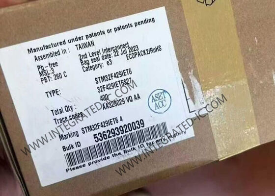 Microcontrollore STM32F429IET6 MCU 180MHz ARM Cortex-M4 a 32 bit con 2 MB di memoria Flash