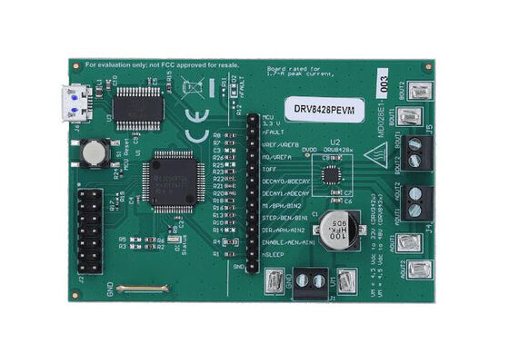 Soluzioni integrate DRV8428PEVM - Scheda di valutazione del driver per motore passo-passo DRV8428