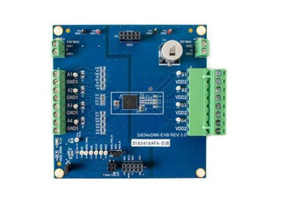 SI83408ADA-KIT Embedded Solutions Power Distribution Switch Power Management Evaluation Board