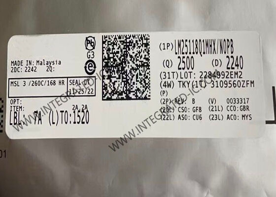 Chip a circuito integrato LM25118Q1MHX Convertitore Buck-Boost con ampia gamma di tensione, frequenza di commutazione 500 kHz, in package HTSSOP20