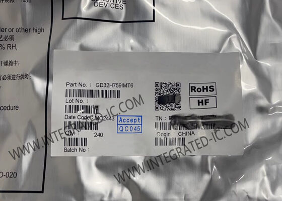 GD32H759IMT6 MCU microcontrollore a 32 bit con 600MHz Arm Cortex-M7 per applicazioni IoT