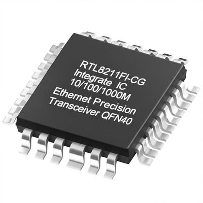 RTL8211FI-CG Ethernet IC Transceiver Ethernet 10/100/1000M con interfaccia RGMII in package QFN40