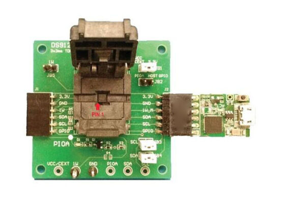 DS28E16EVKIT Soluzioni Integrate DS28E16 DeepCover SHA-3 1-Wire Authenticator Kit di Valutazione