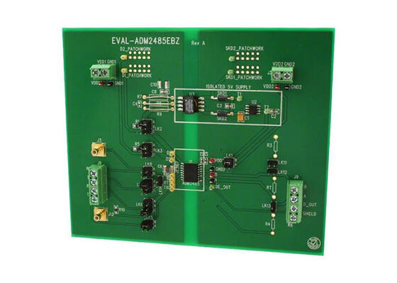 Scheda di valutazione EVAL-ADM2485EB5Z Embedded Solutions per ricetrasmettitore RS-485 isolato ADM2485