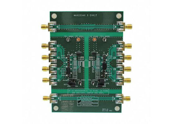 MAX2234XSEVKIT Board di valutazione delle soluzioni incorporate per gli isolatori digitali a 4 canali MAX2234x