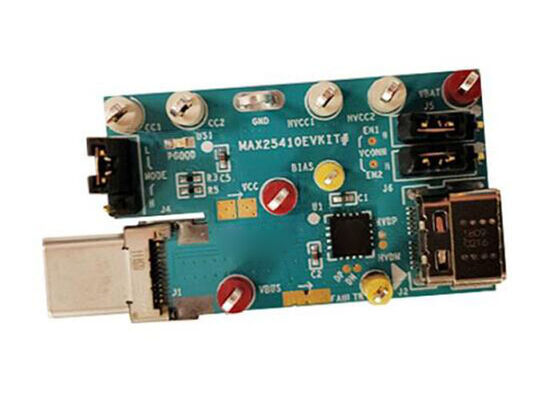 MAX25410EVKIT Embedded Solutions Scheda di valutazione MAX25410 Automotive USB-PD Port Protector