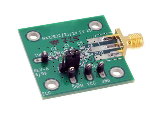 MAX2623EVKIT Soluzioni Integrate Oscillatore Controllato in Tensione da 885MHz a 950MHz Scheda di Valutazione