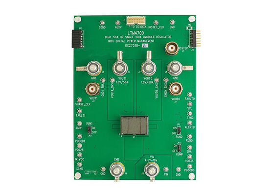 DC2702B-B Soluzioni incorporate 100A Step-Down DC/DC Regulator Evaluation Board