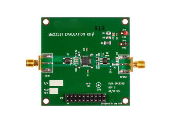 MAX3521EVKIT Soluzioni incorporate MAX3521 DOCSIS 3.0 Upstream Amplifier Evaluation Board