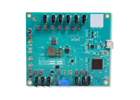 MAX77960BEVKIT12 Soluzioni incorporate MAX77960B Kit di valutazione del caricabatterie USB tipo-C