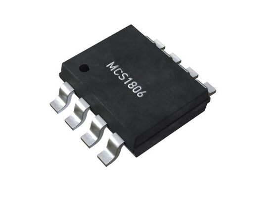 MCS1806GS Hall-Effect Current Sensor IC con 3kVRMS Isolation Voltage 500VRMS Maximum Working Voltage e accuratezza totale ±2,5%