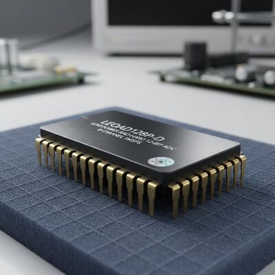 LEOAD128P-D Low-Power Rad-Hard 12-Bit ADC Integrated Circuit Chip con conversione di 8 canali 1Msps
