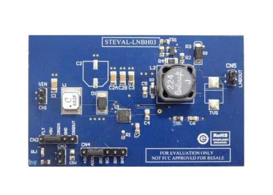 STEVAL-LNBH03 Soluzioni incorporate Pannello di valutazione dell'alimentazione per il convertitore LNBH25S CC-DC