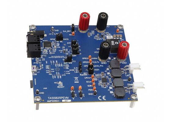 TAS5825PEVM Embedded Solutions PurePathTM 2-Channel Class D Audio Amplifier Evaluation Board