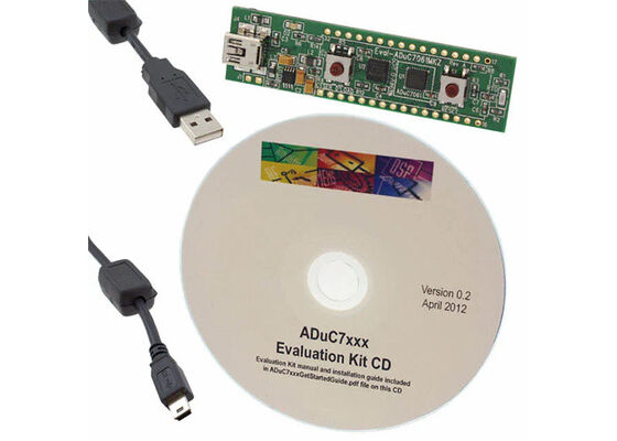 EVAL-ADUC7061MKZ Embedded Solutions MiniKit MicroConverter ARM7 MCU Scheda di Valutazione Embedded a 32 bit