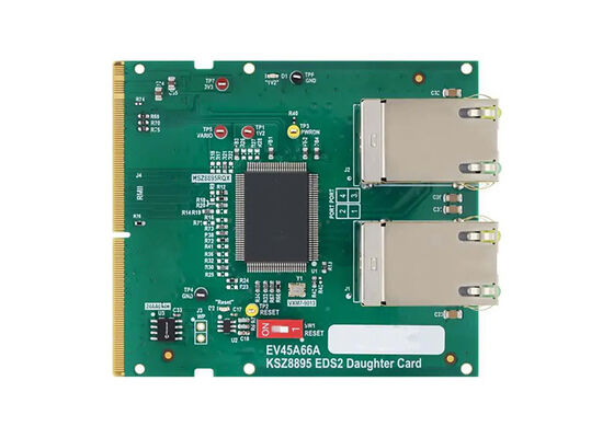 EV45A66A Embedded Solutions KSZ8895 Piattaforma di Interfaccia Ethernet PHY Scheda di Espansione di Valutazione