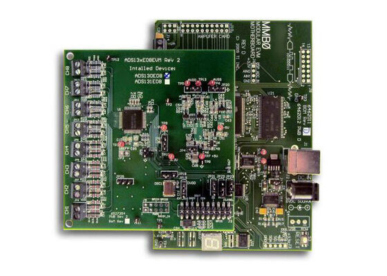 ADS131E08EVM-PDK Embedded Solutions ADS131E08 Kit di dimostrazione front-end analogico a 24 bit