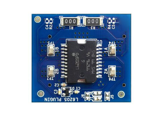 EVL6205-PLUG Embedded Solutions L6205 Driver per Motori DC Brushless e Stepper a Doppio Canale Kit di Valutazione