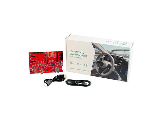 Soluzioni integrate KIT-T2G-C-2D-6M-LITE TRAVEOTM ARM Cortex-M0+ MCU Tavola di valutazione integrata a 32 bit