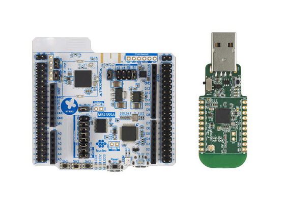 Schede di valutazione P-NUCLEO-WB55 Embedded Solutions 2.4GHz STM32WB BT 5.0 RF Transceiver