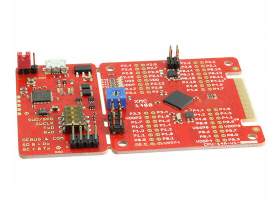 KIT-XMC14-BOOT-001 Embedded Solutions XMC1000 ARM Cortex-M0 MCU 32-Bit Embedded Evaluation Board