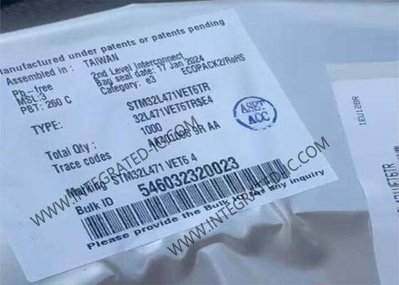 Microcontrollore ARM Cortex-M4 STM32L471VET6 da 80MHz a 32 bit MCU in package LQFP100