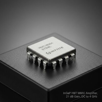Circuito Integrato HMC589AST89E InGaP HBT MMIC Amplificatore con Guadagno di 21 dB e Intervallo di Frequenza da DC a 4 GHz